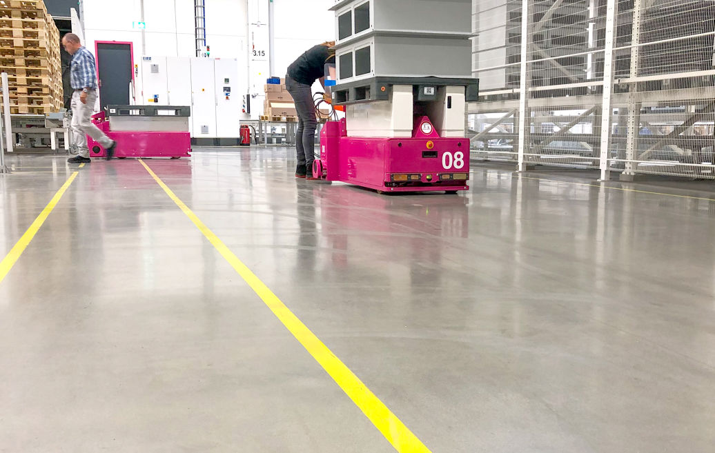 48 Stunden Industrieboden-Sanierung